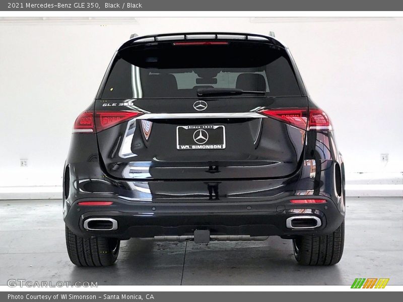 Black / Black 2021 Mercedes-Benz GLE 350