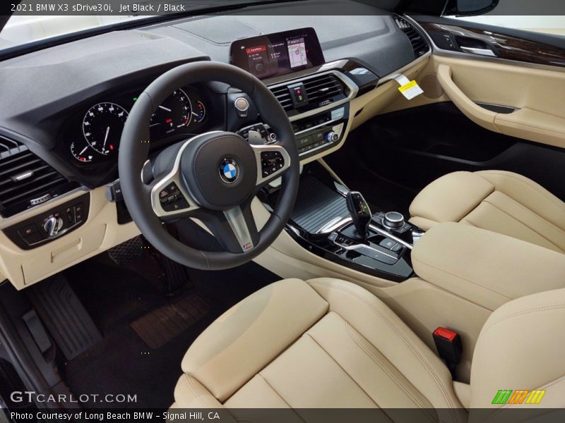 Jet Black / Black 2021 BMW X3 sDrive30i