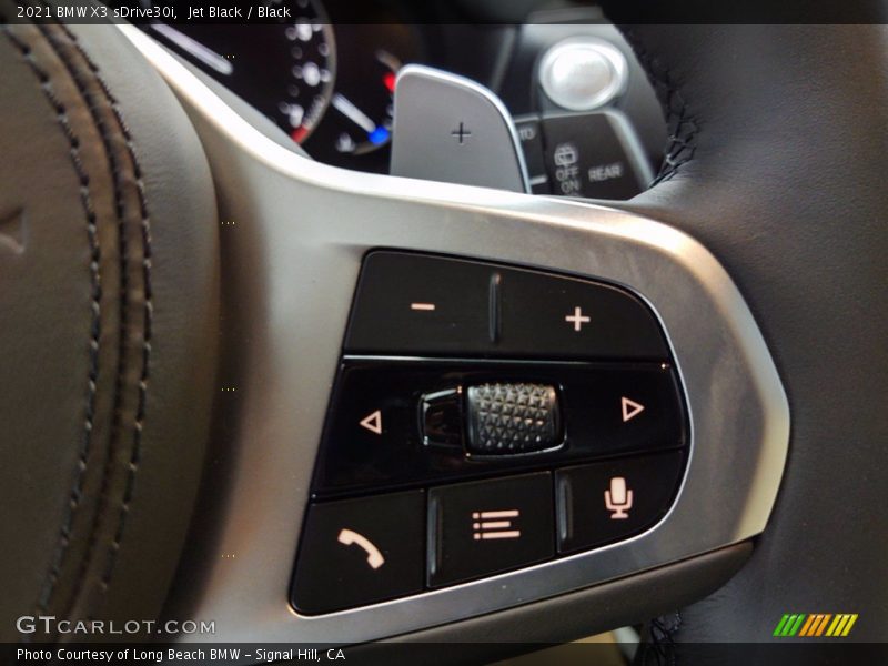 Jet Black / Black 2021 BMW X3 sDrive30i