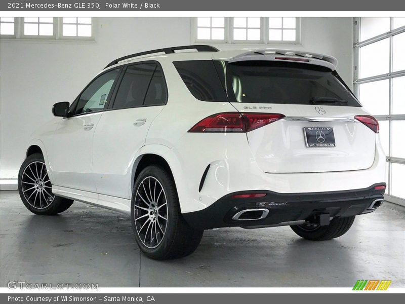 Polar White / Black 2021 Mercedes-Benz GLE 350