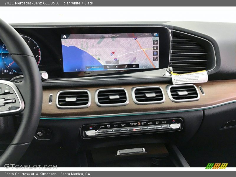 Polar White / Black 2021 Mercedes-Benz GLE 350