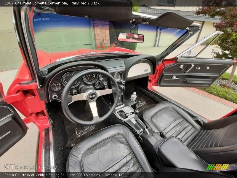  1967 Corvette Convertible Black Interior