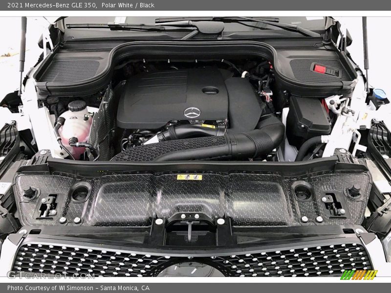 Polar White / Black 2021 Mercedes-Benz GLE 350