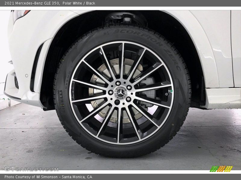 Polar White / Black 2021 Mercedes-Benz GLE 350
