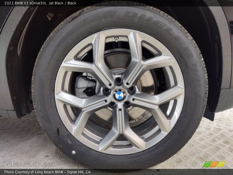 Jet Black / Black 2021 BMW X3 sDrive30i