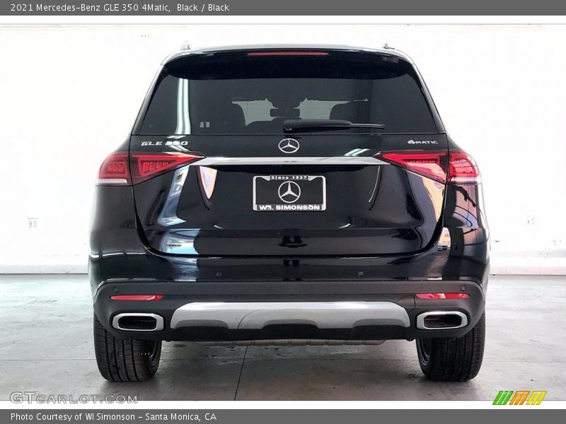 Black / Black 2021 Mercedes-Benz GLE 350 4Matic