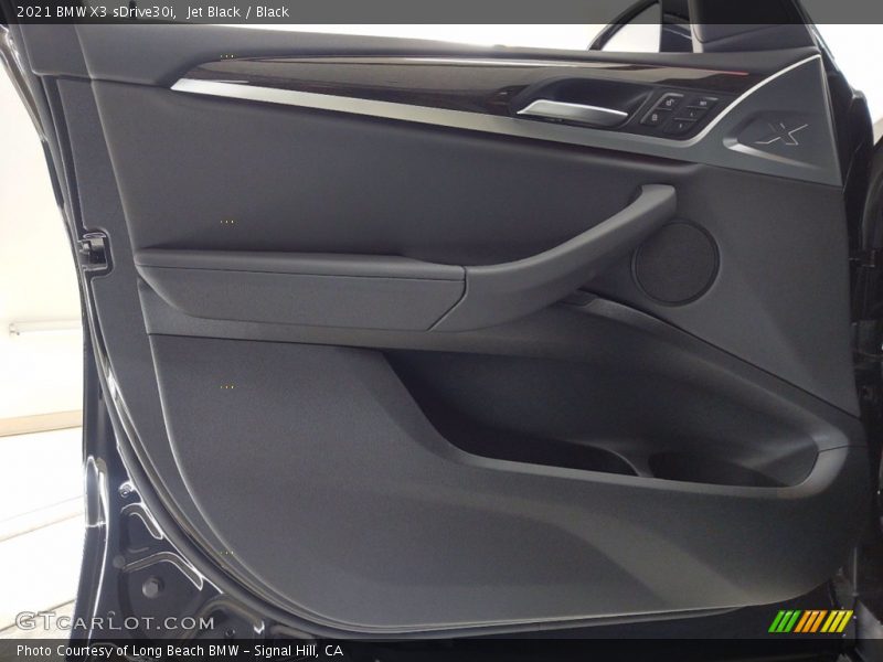 Jet Black / Black 2021 BMW X3 sDrive30i