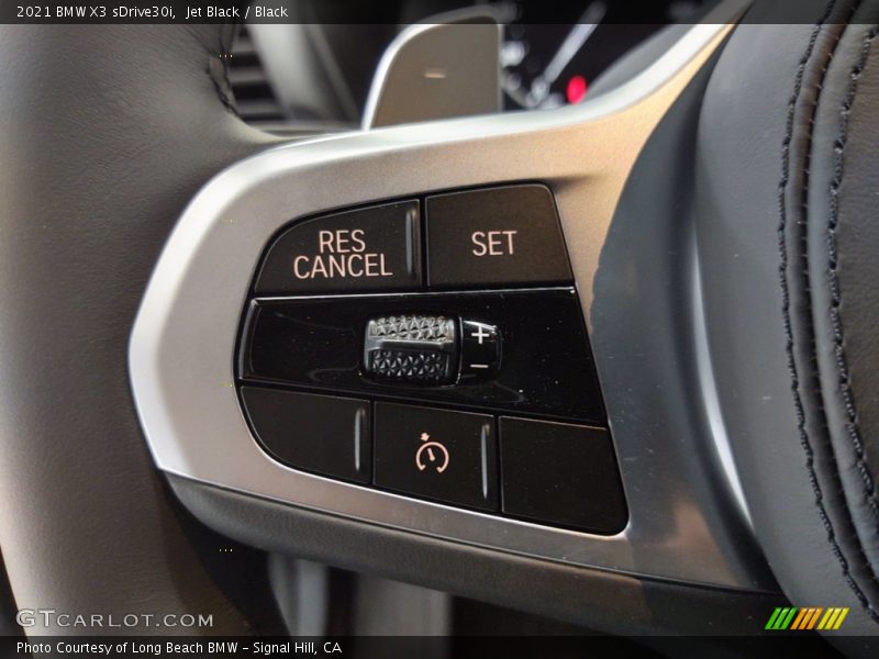 Jet Black / Black 2021 BMW X3 sDrive30i