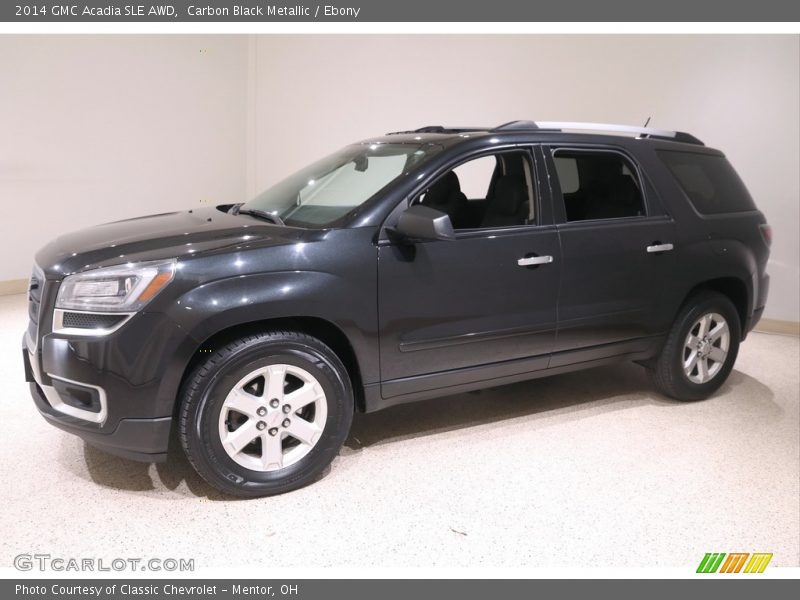 Carbon Black Metallic / Ebony 2014 GMC Acadia SLE AWD
