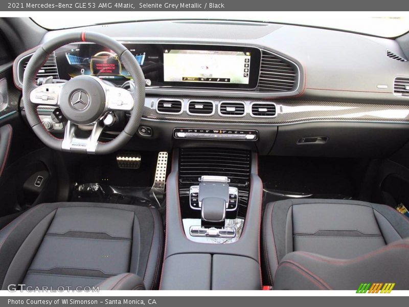 Dashboard of 2021 GLE 53 AMG 4Matic