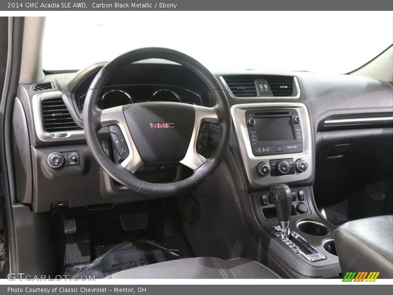 Carbon Black Metallic / Ebony 2014 GMC Acadia SLE AWD