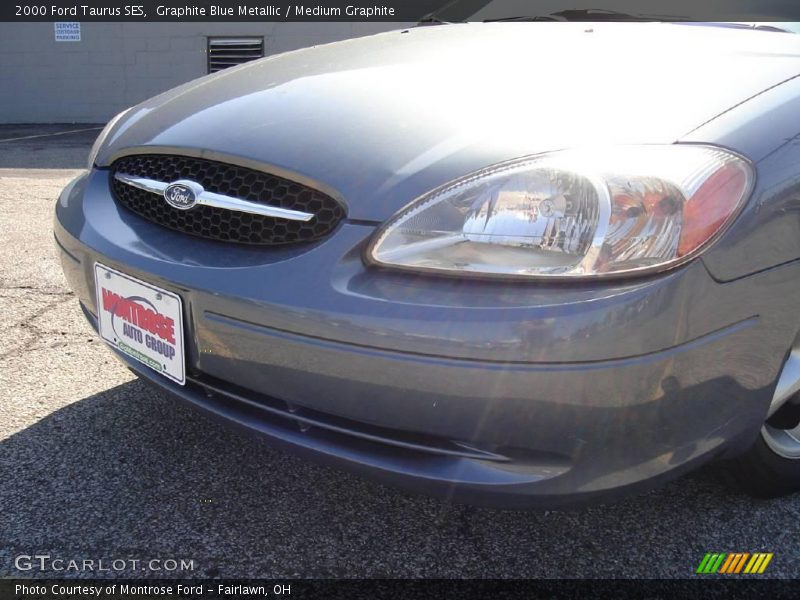 Graphite Blue Metallic / Medium Graphite 2000 Ford Taurus SES