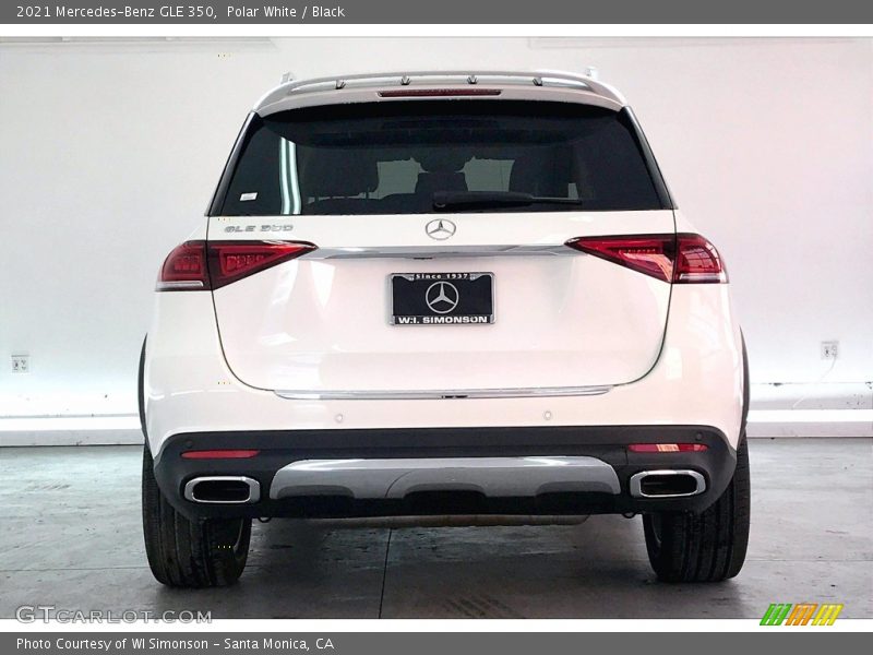 Polar White / Black 2021 Mercedes-Benz GLE 350