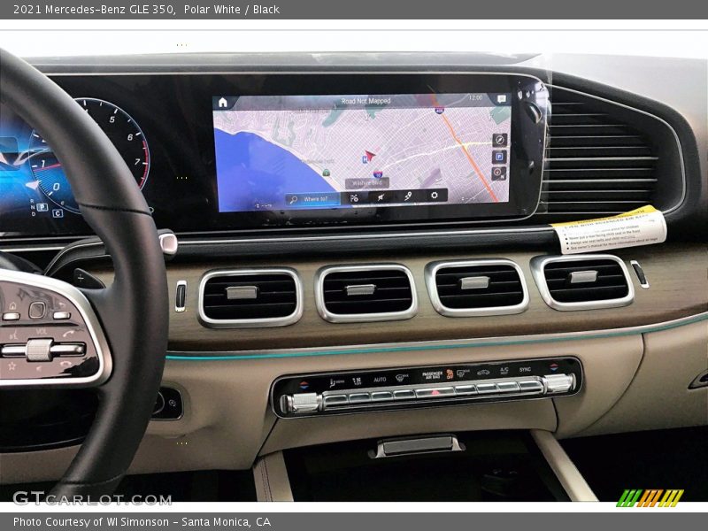 Polar White / Black 2021 Mercedes-Benz GLE 350