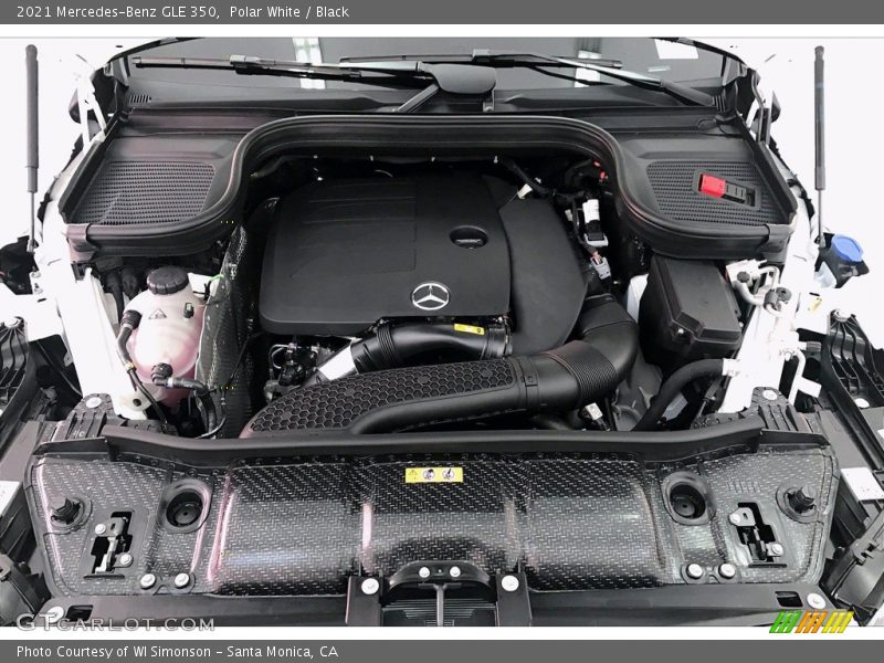 Polar White / Black 2021 Mercedes-Benz GLE 350