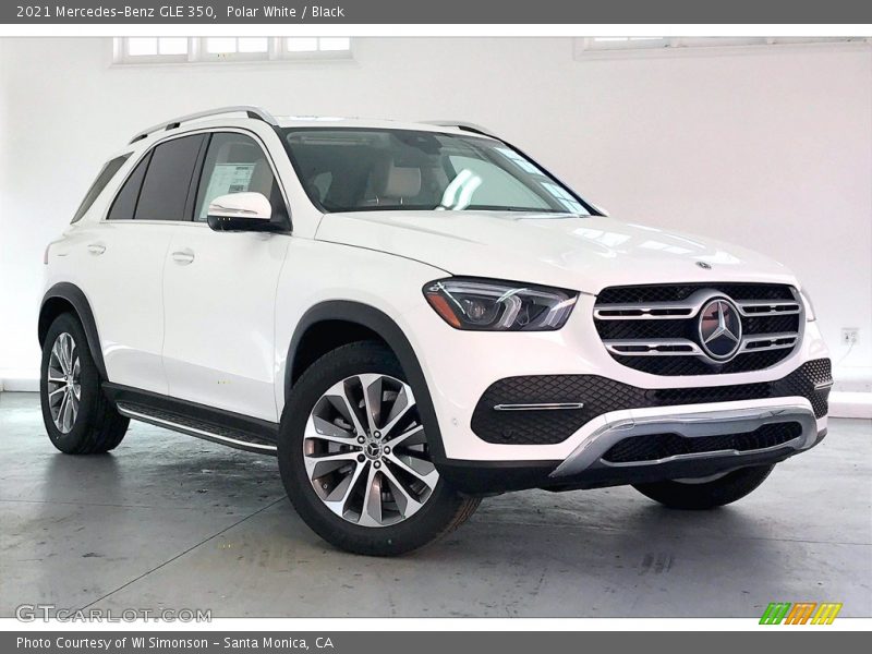 Polar White / Black 2021 Mercedes-Benz GLE 350