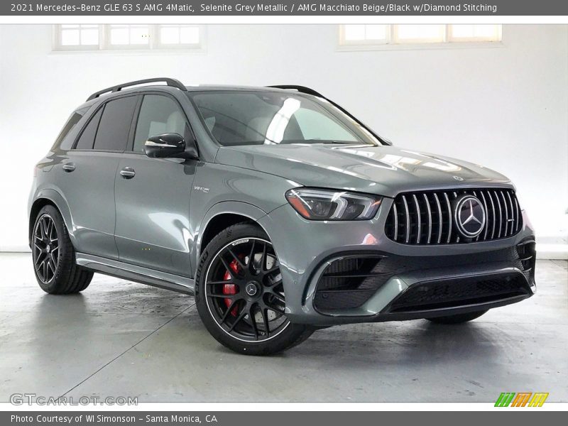 Front 3/4 View of 2021 GLE 63 S AMG 4Matic