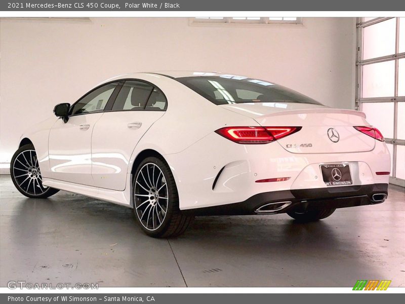Polar White / Black 2021 Mercedes-Benz CLS 450 Coupe