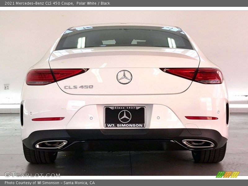 Polar White / Black 2021 Mercedes-Benz CLS 450 Coupe