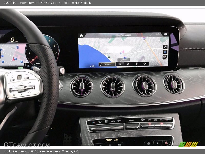 Polar White / Black 2021 Mercedes-Benz CLS 450 Coupe