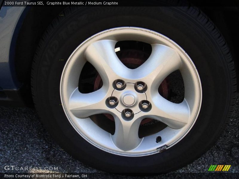 Graphite Blue Metallic / Medium Graphite 2000 Ford Taurus SES