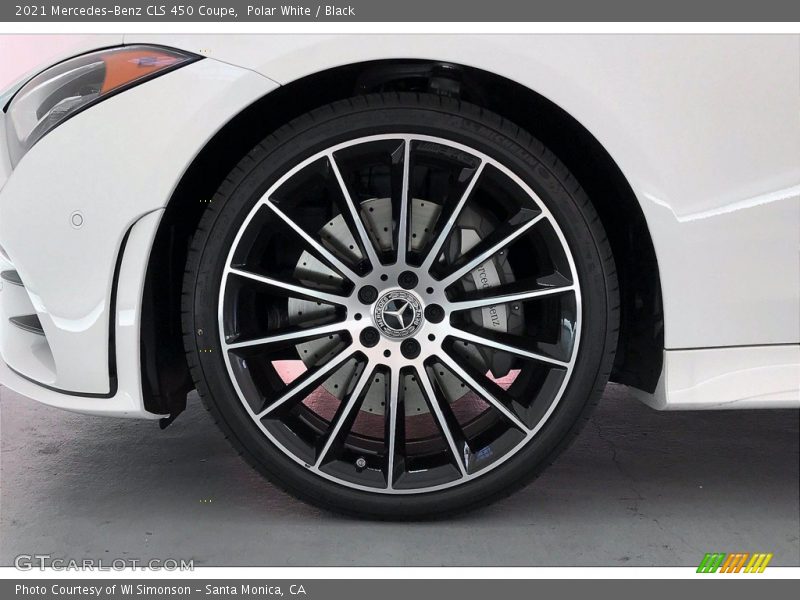 Polar White / Black 2021 Mercedes-Benz CLS 450 Coupe
