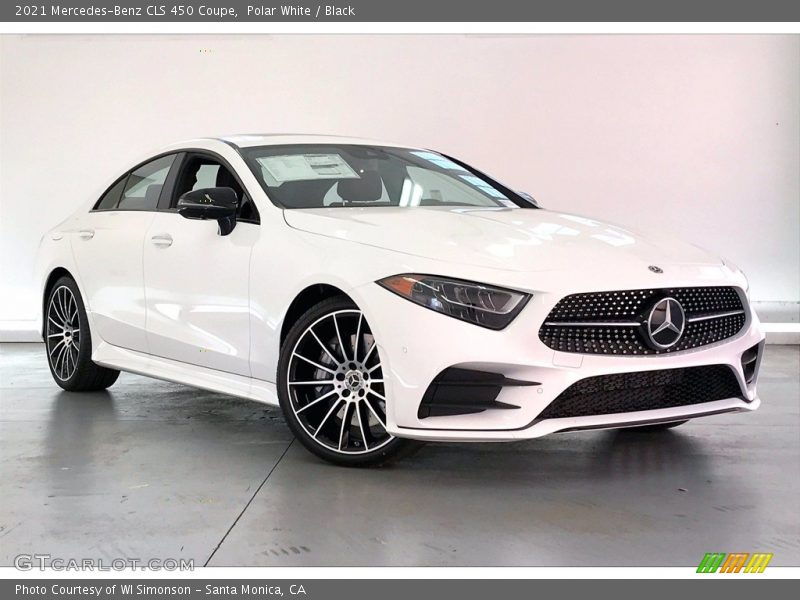 Polar White / Black 2021 Mercedes-Benz CLS 450 Coupe
