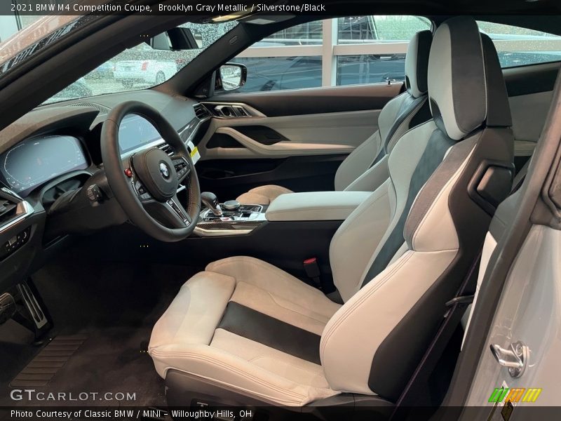 Front Seat of 2021 M4 Competition Coupe