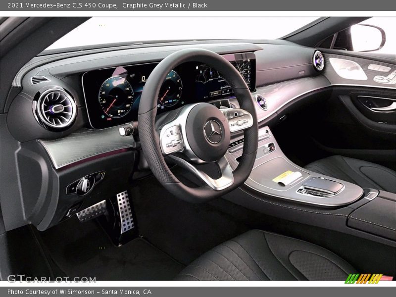 Graphite Grey Metallic / Black 2021 Mercedes-Benz CLS 450 Coupe