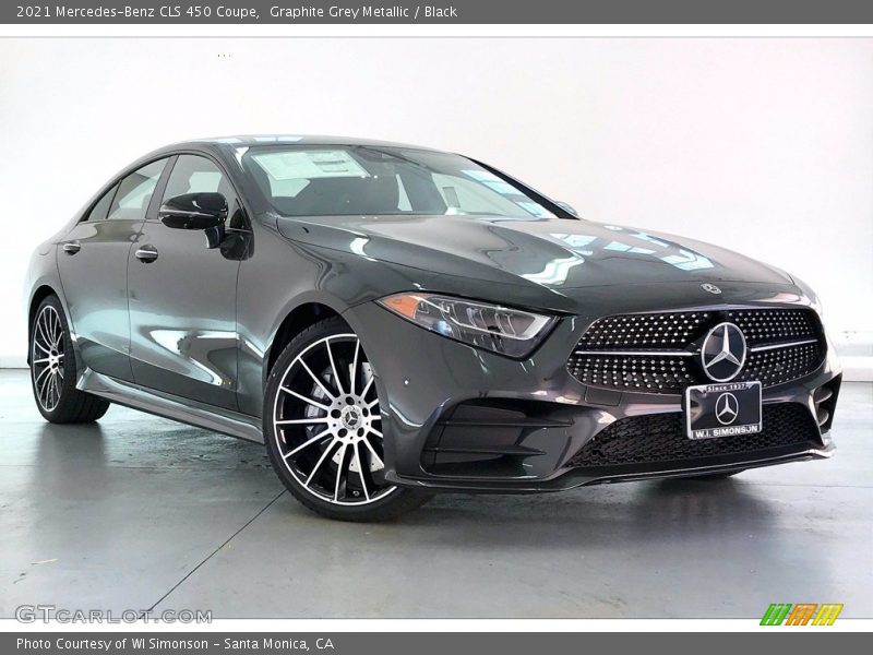 Graphite Grey Metallic / Black 2021 Mercedes-Benz CLS 450 Coupe