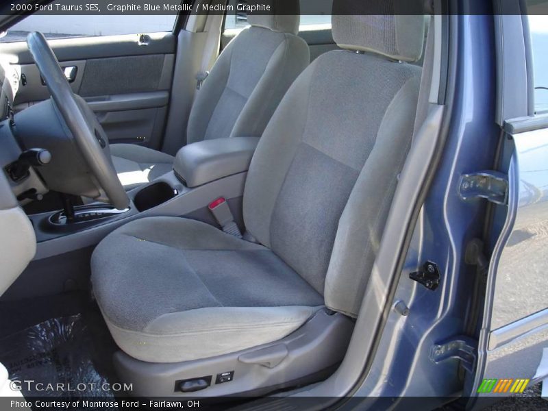 Graphite Blue Metallic / Medium Graphite 2000 Ford Taurus SES