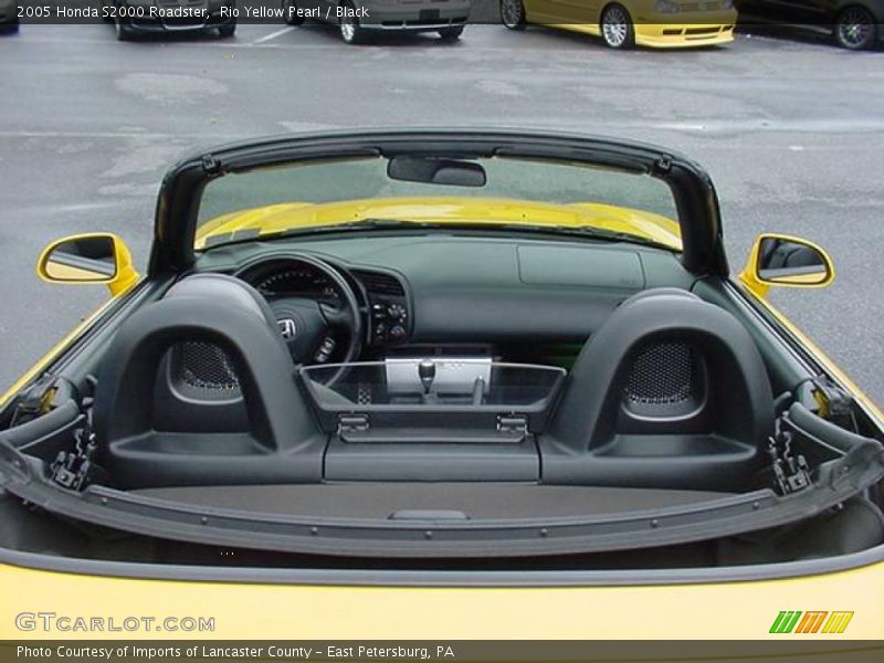Rio Yellow Pearl / Black 2005 Honda S2000 Roadster