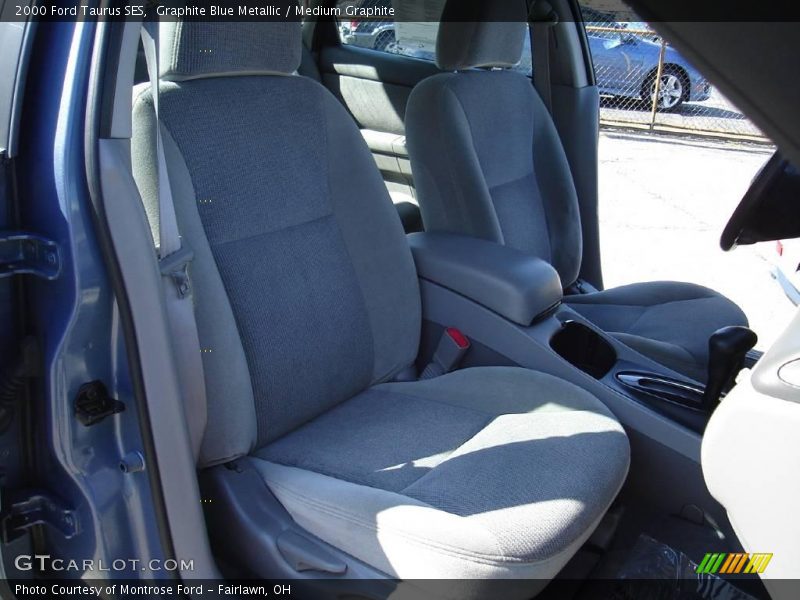 Graphite Blue Metallic / Medium Graphite 2000 Ford Taurus SES