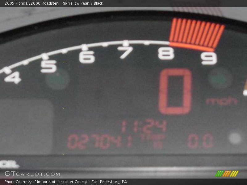 Rio Yellow Pearl / Black 2005 Honda S2000 Roadster