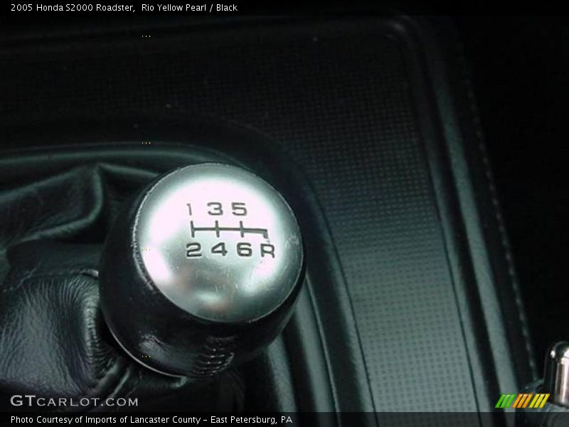 Rio Yellow Pearl / Black 2005 Honda S2000 Roadster