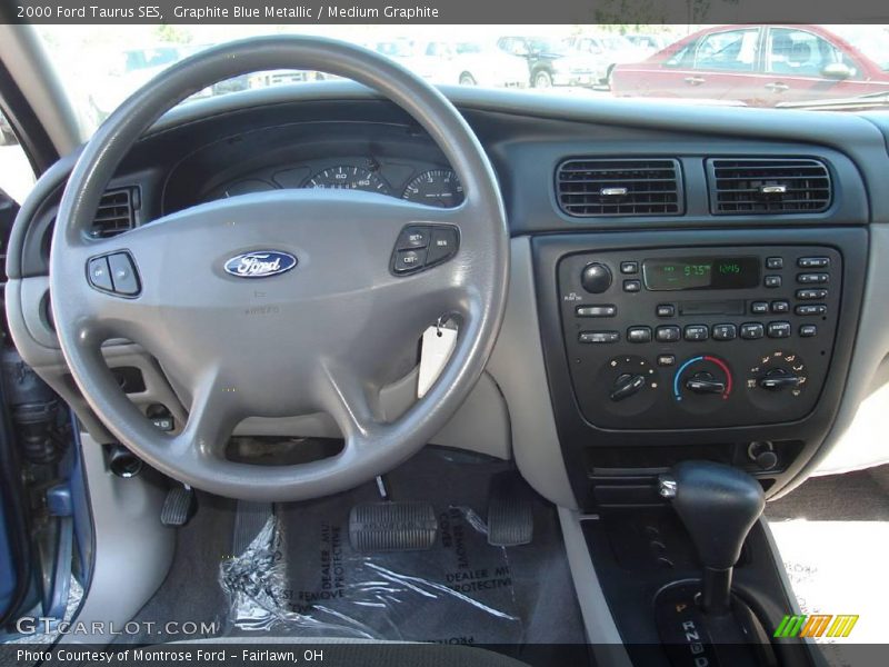 Graphite Blue Metallic / Medium Graphite 2000 Ford Taurus SES