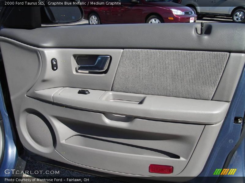 Graphite Blue Metallic / Medium Graphite 2000 Ford Taurus SES