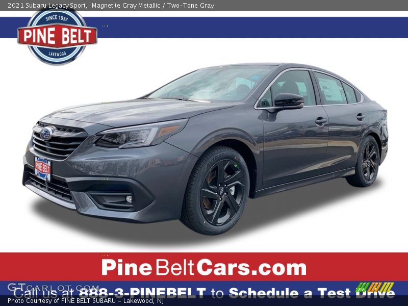 Magnetite Gray Metallic / Two-Tone Gray 2021 Subaru Legacy Sport