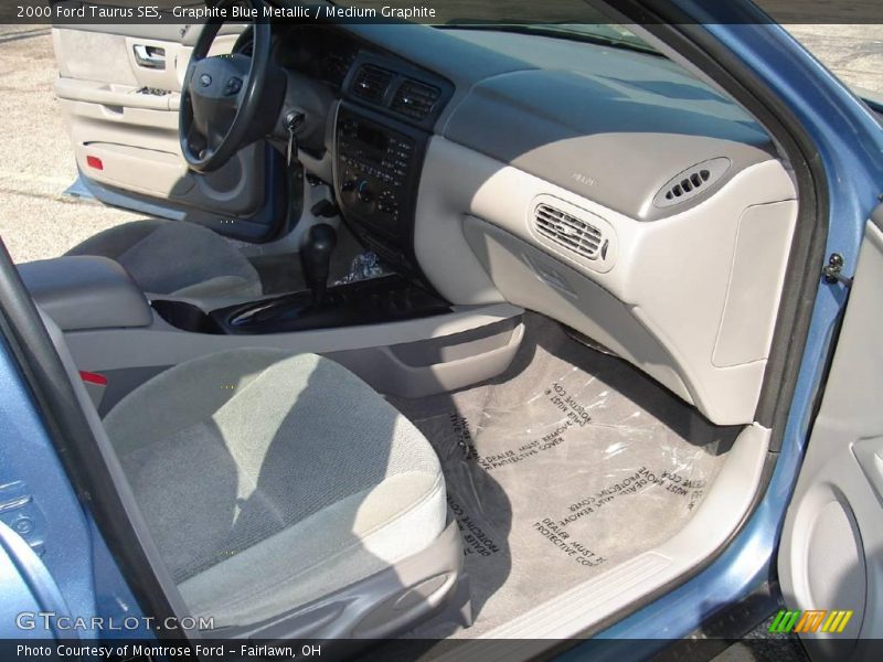 Graphite Blue Metallic / Medium Graphite 2000 Ford Taurus SES