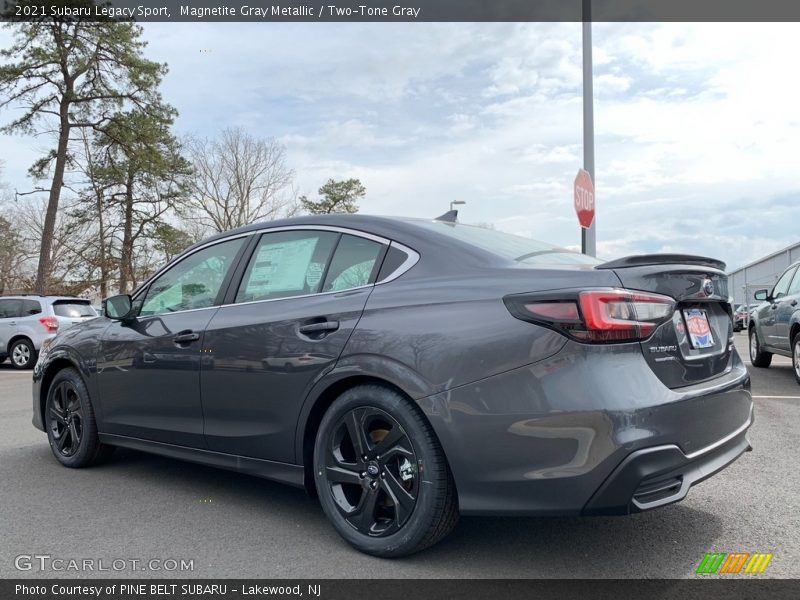 Magnetite Gray Metallic / Two-Tone Gray 2021 Subaru Legacy Sport