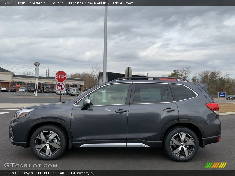 Magnetite Gray Metallic / Saddle Brown 2021 Subaru Forester 2.5i Touring