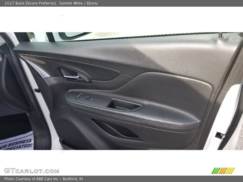 Summit White / Ebony 2017 Buick Encore Preferred