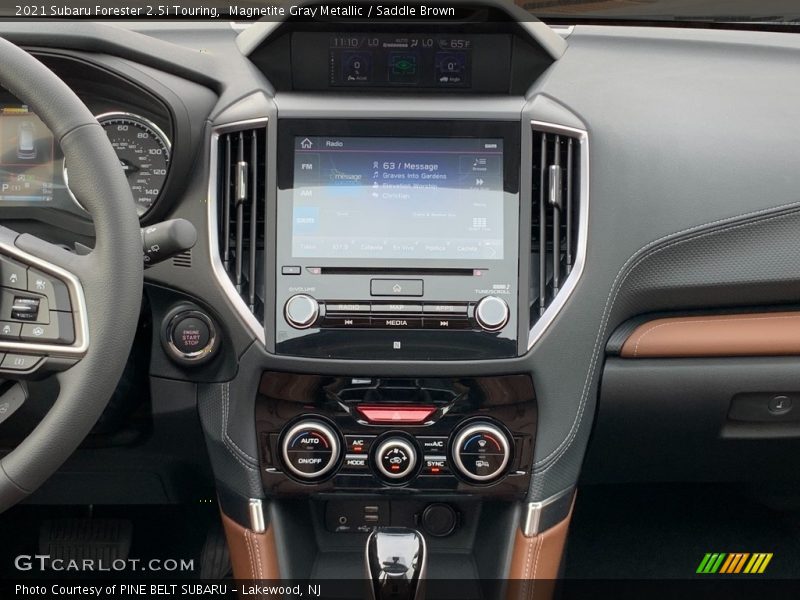 Magnetite Gray Metallic / Saddle Brown 2021 Subaru Forester 2.5i Touring