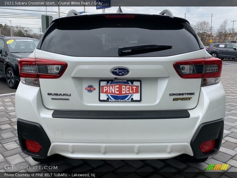 Crystal White Pearl / Gray 2021 Subaru Crosstrek Sport