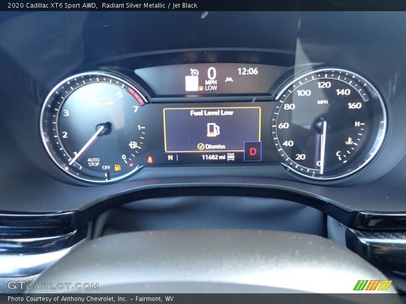 Radiant Silver Metallic / Jet Black 2020 Cadillac XT6 Sport AWD