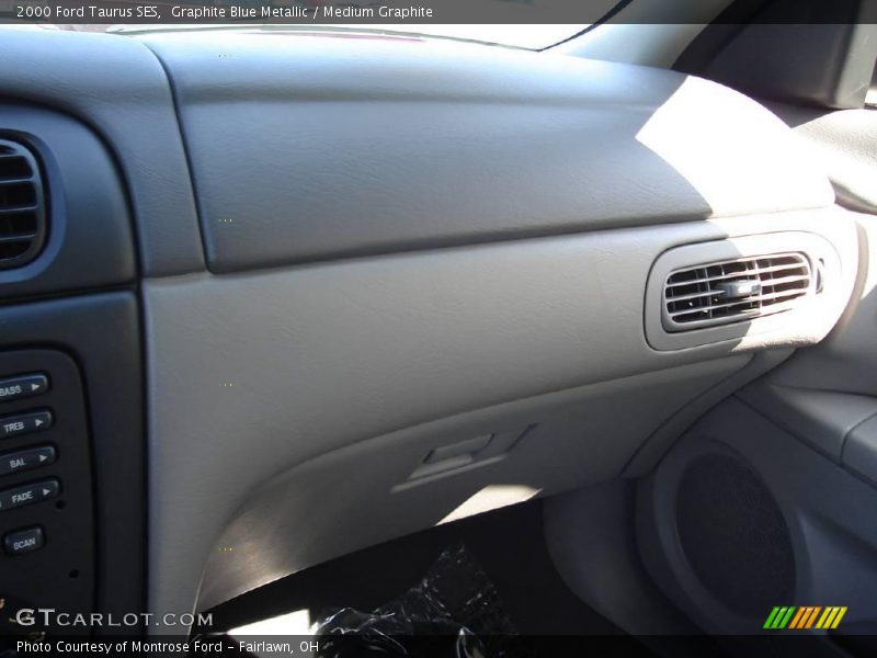 Graphite Blue Metallic / Medium Graphite 2000 Ford Taurus SES