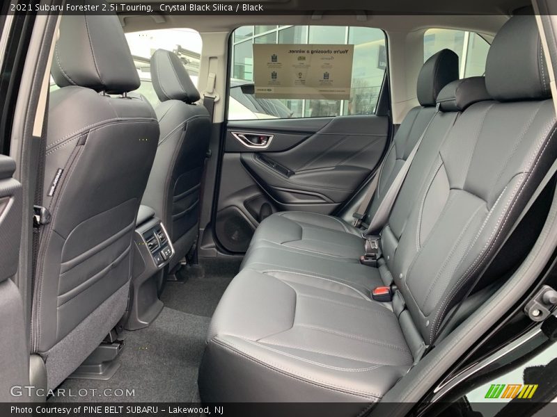 Rear Seat of 2021 Forester 2.5i Touring