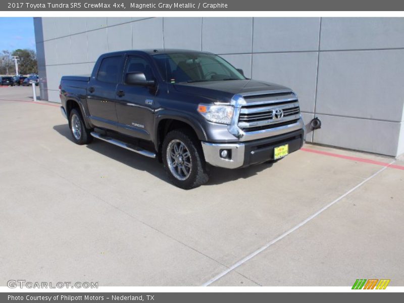 Magnetic Gray Metallic / Graphite 2017 Toyota Tundra SR5 CrewMax 4x4