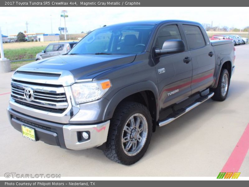 Magnetic Gray Metallic / Graphite 2017 Toyota Tundra SR5 CrewMax 4x4