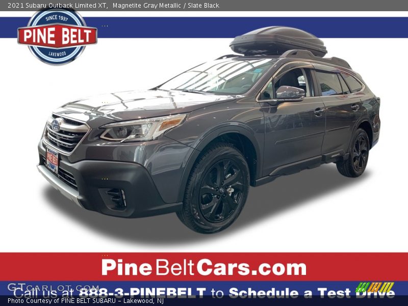 Magnetite Gray Metallic / Slate Black 2021 Subaru Outback Limited XT